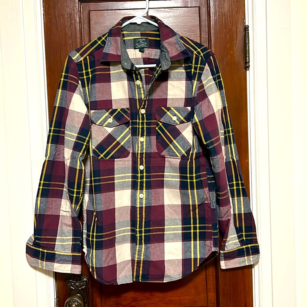 J. Crew Flannel Shirt - Size S